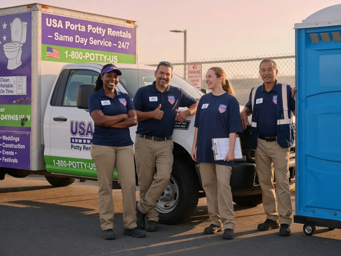 Porta Potty Rental company in Bayside, CA